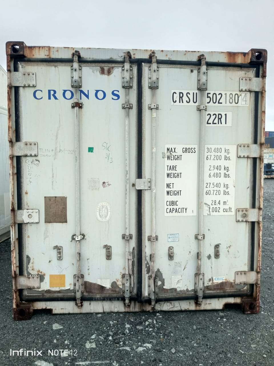 CRSU5021804<span> Рефрижераторный контейнер </span>